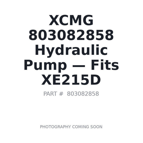 XCMG 803082858 Main Hydraulic Pump K7V125DTP for XE210D XE215D