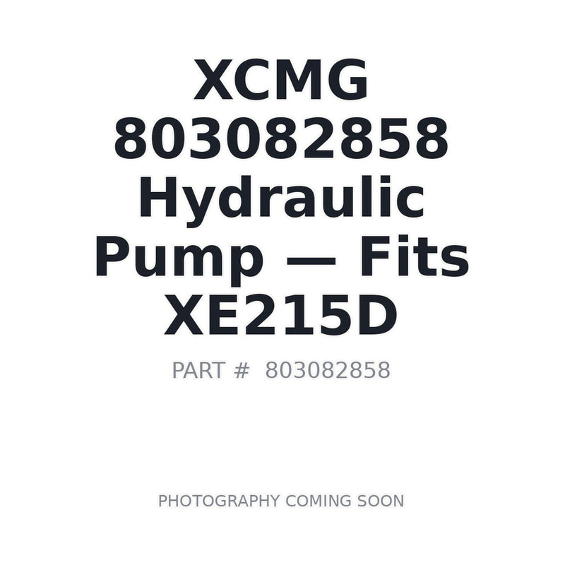 XCMG 803082858 Main Hydraulic Pump K7V125DTP for XE210D XE215D
