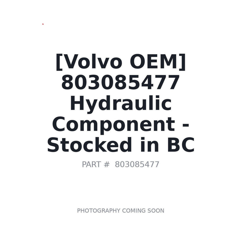 803085477 Volvo Hydraulic