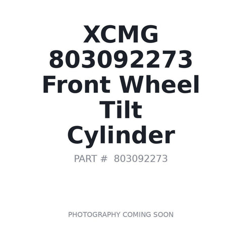 XCMG 803092273 Front Wheel Tilt Cylinder for GR3005 Motor Grader
