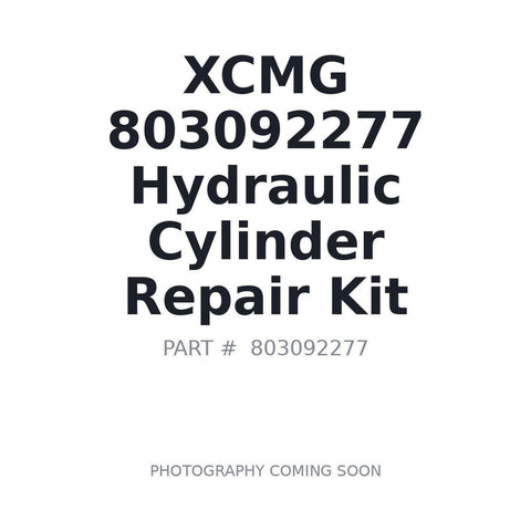 OEM-spec 803092277 Seal Kit for XCMG ZL50G Lift Cylinder