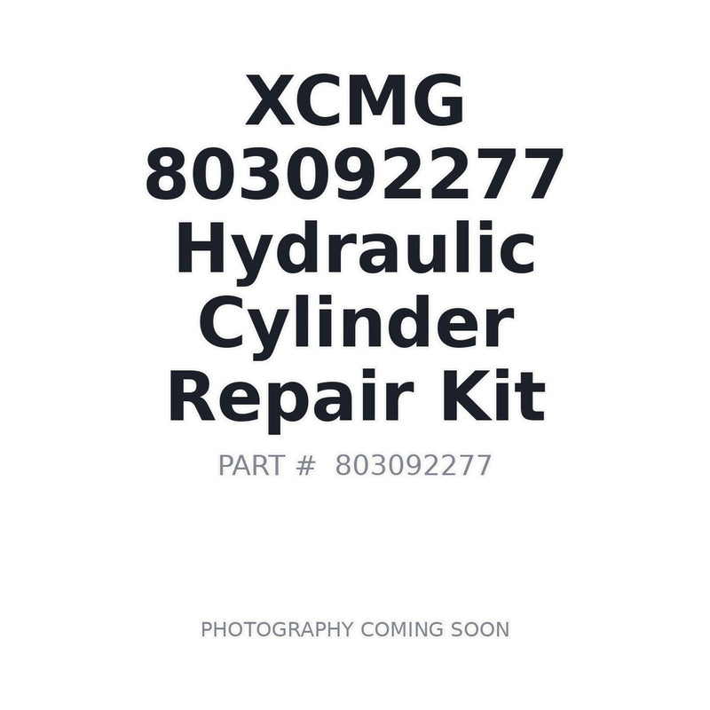 OEM-spec 803092277 Seal Kit for XCMG ZL50G Lift Cylinder