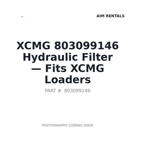 803099146 XCMG Filters