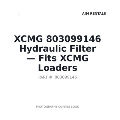803099146 XCMG Filters