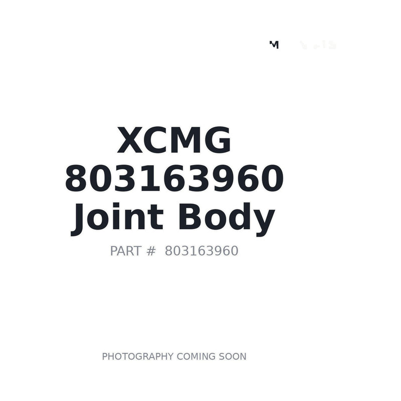 XCMG 803163960 hose fitting for LW156FV wheel loader