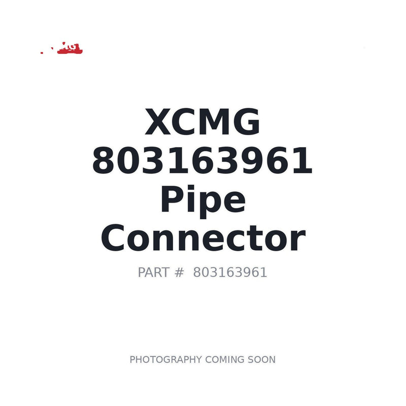 XCMG 803163961 pipe connector for LW800K LW900KN wheel loader