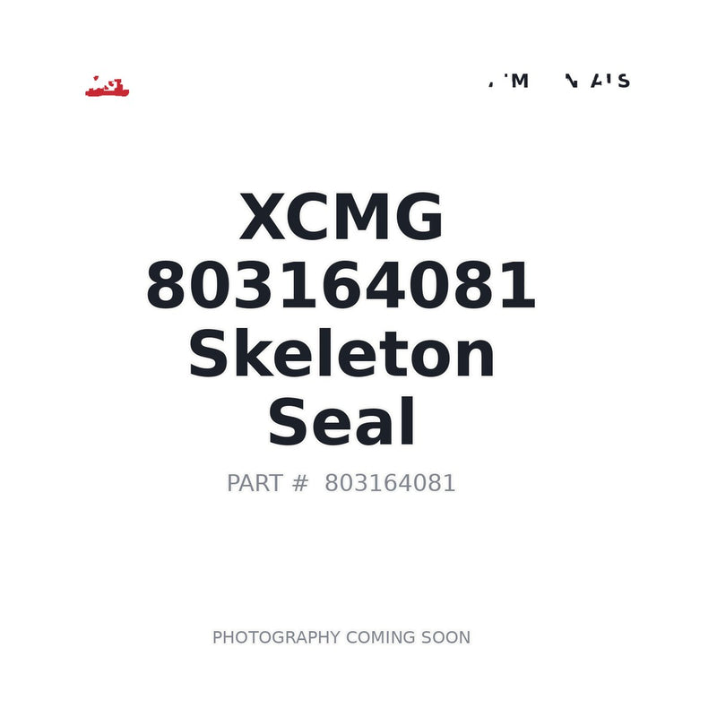 803164081 XCMG O-ring
