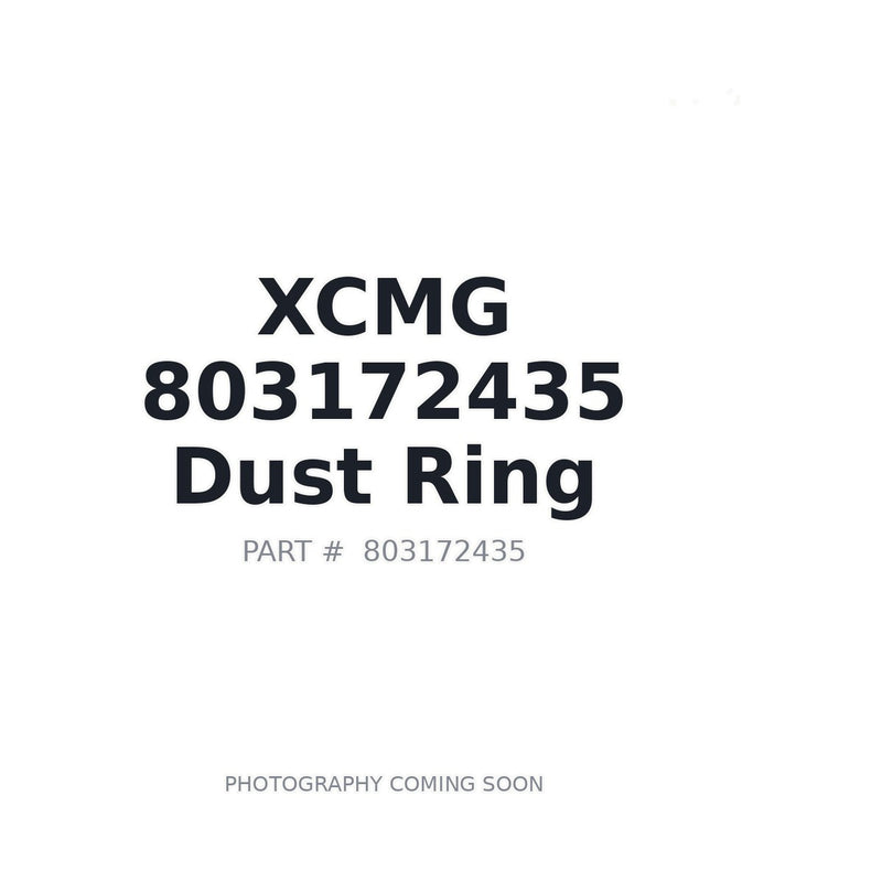 803172435 XCMG Dust Ring