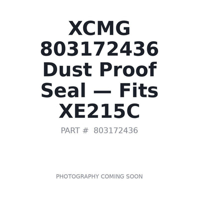 803172436 XCMG Seals