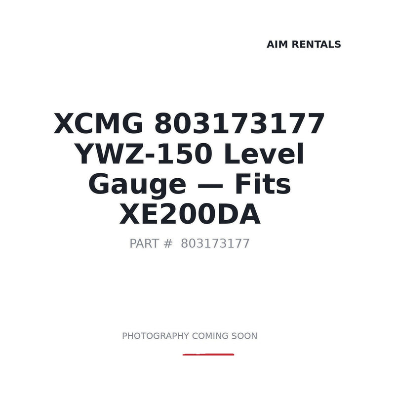 XCMG 803173177 YWZ-150 Hydraulic Oil Level Gauge Thermometer XE200DA XE215D