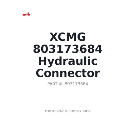 803173684 XCMG Connector