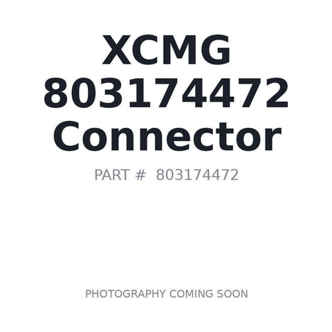 XCMG 803174472 Hydraulic Connector for XE2000 Ultra-Large Mining Excavator