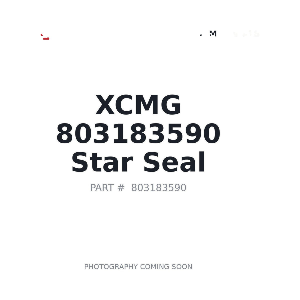 803183590 XCMG O-ring