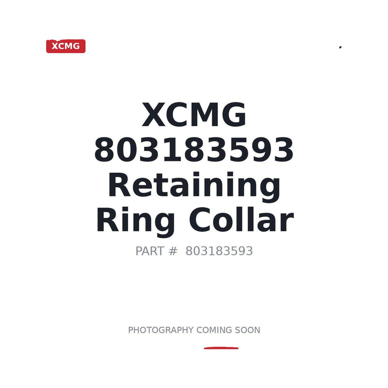 803183593 XCMG O-ring