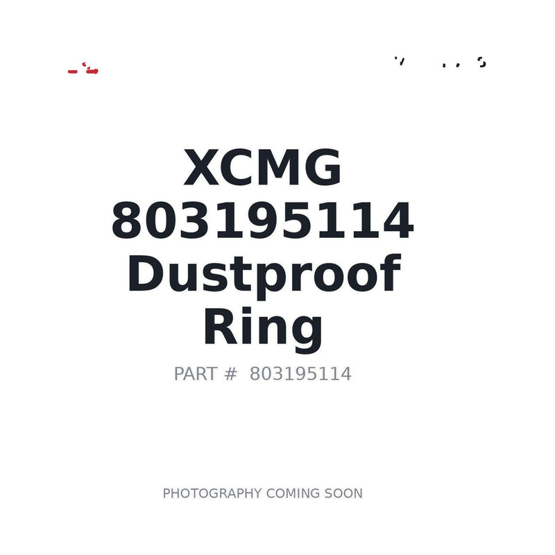 XCMG 803195114 Dust Ring Wiper Seal 60x70x5mm for Excavator