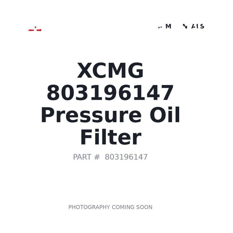 XCMG 803196147 hydraulic pressure filter SMPF-036E10B for XD123S XD133S XD143S road roller