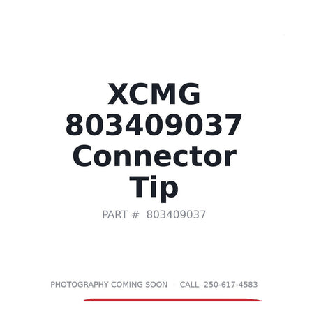 Genuine XCMG 803409037 Connector for XE900D Mining Excavator