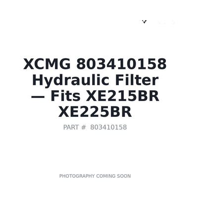 803410158 XCMG Filters