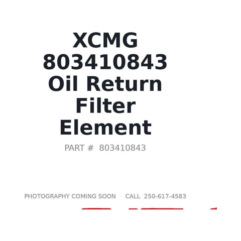 Genuine XCMG 803410843 EF-545A Hydraulic Return Filter XE150 XE150B XE150D