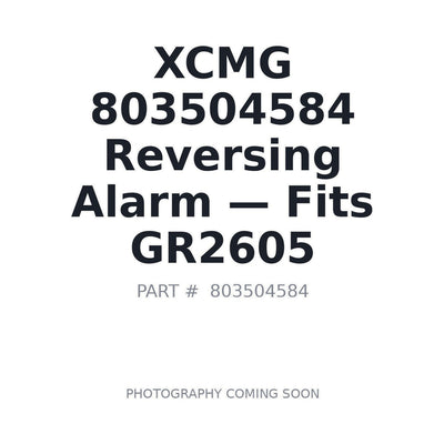 803504584 XCMG Electrical Parts