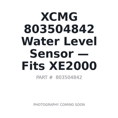 803504842 XCMG Sensors