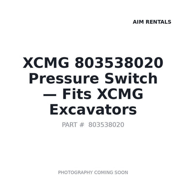 803538020 XCMG Sensors & Switches