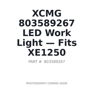 803589267 XCMG Lights