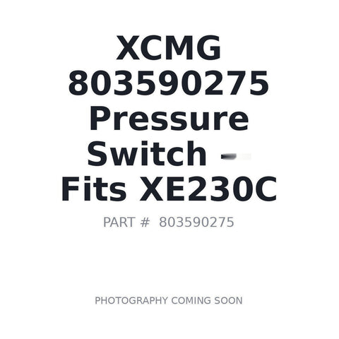 Genuine XCMG 803590275 pressure switch PS61-25-5MGZ-A-DT-G XE230C