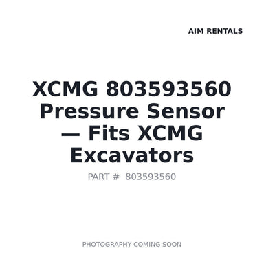 803593560 XCMG Sensors