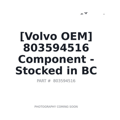 803594516 Volvo Component