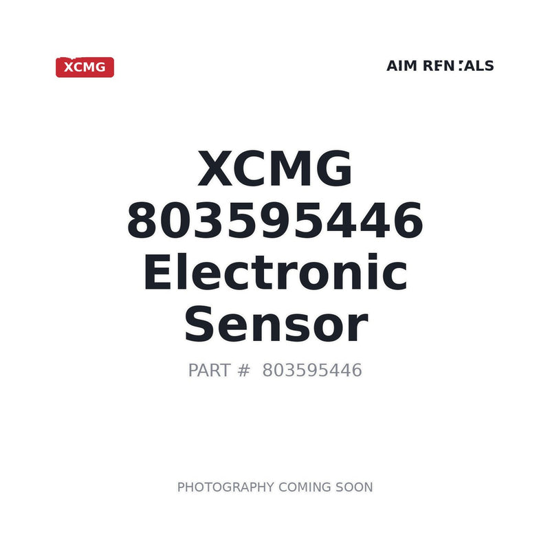 Genuine XCMG 803595446 Sensor for D360 GR2205T motor grader