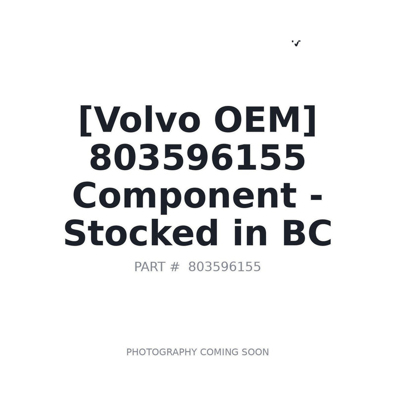 803596155 Volvo Component