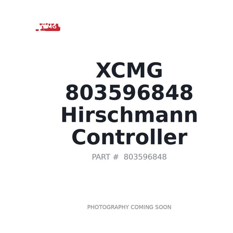 803596848 XCMG Controller