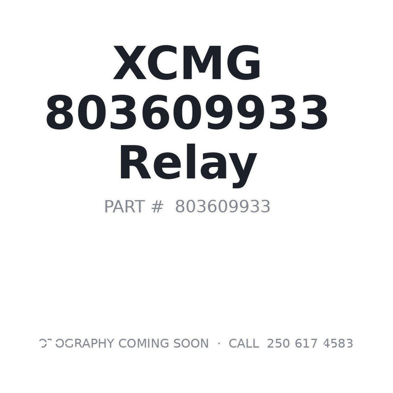 XCMG 803609933 relay 896-1CH-C DC24V for XE135B excavator