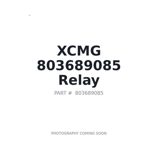 XCMG 803689085 Electrical Relay for XE27U Mini Excavator