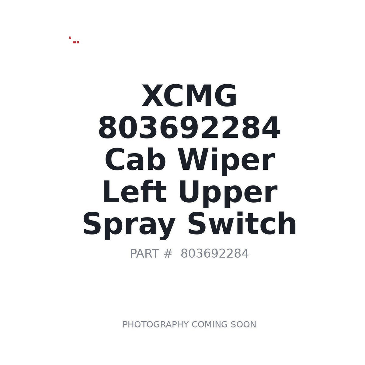803692284 XCMG Switch