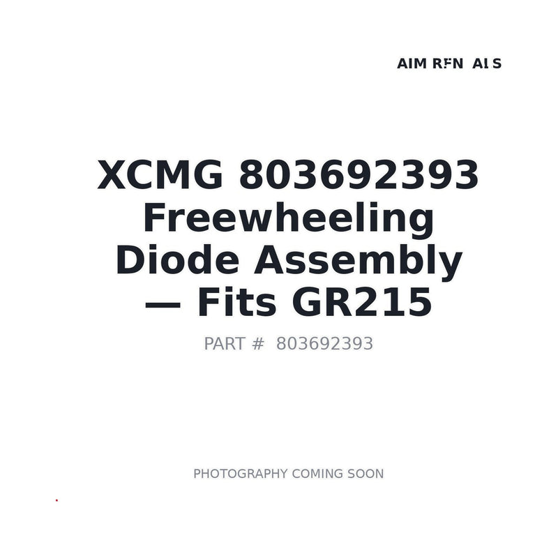 803692393 XCMG Electrical Components