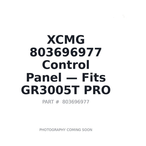 XCMG 803696977 electrical panel for XCMG heavy equipment