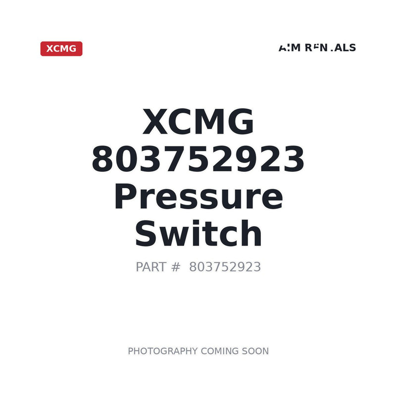Genuine XCMG 803752923 Sensor for GR2605AT Motor Grader