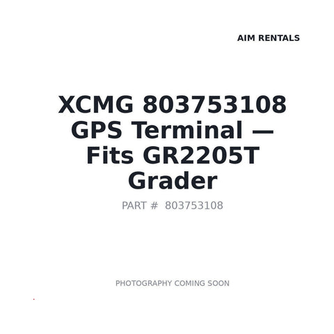 Genuine XCMG 803753108 4G GPS Telematics Module