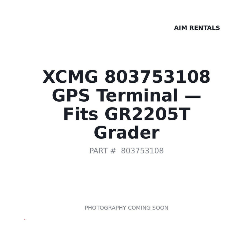 Genuine XCMG 803753108 4G GPS Telematics Module