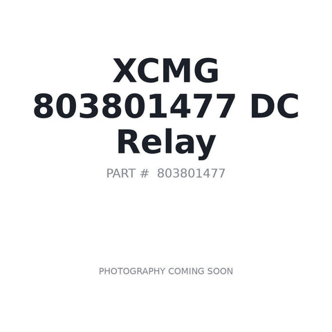 XCMG 803801477 relay for GR3005T motor grader