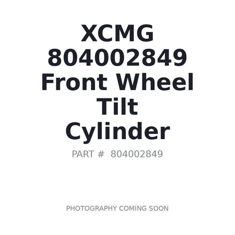 XCMG 804002849 front wheel tilt cylinder for GR1705 GR2205T motor grader