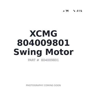 804009801 XCMG Pump