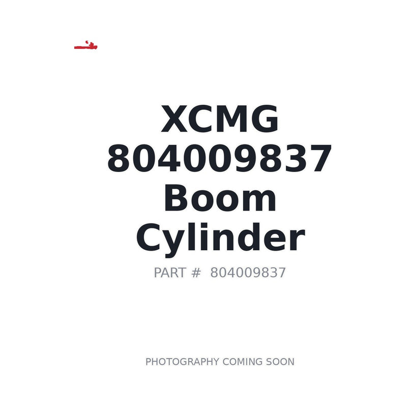 Genuine XCMG 804009837 Boom Cylinder XCMG XE27U Mini Excavator