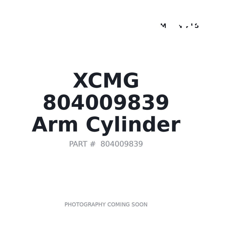 Genuine XCMG 804009839 Arm Cylinder XCMG XE27U Mini Excavator