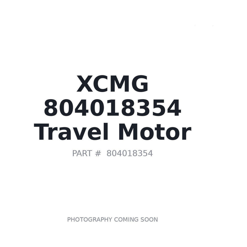 804018354 XCMG Travel Motor