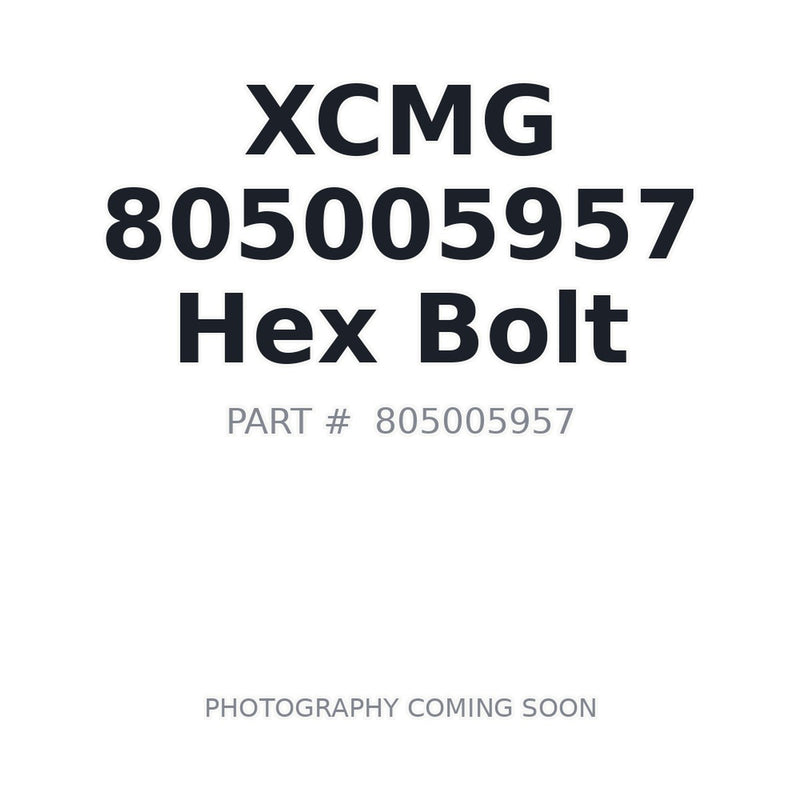 805005957 XCMG Bolt