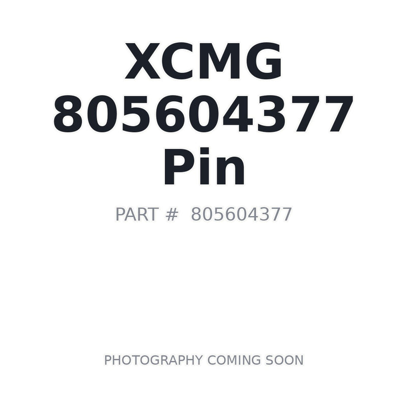 805604377 XCMG Pin
