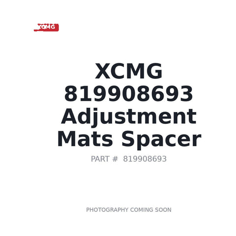 XCMG 819908693 spacer for XE215C crawler excavator working device
